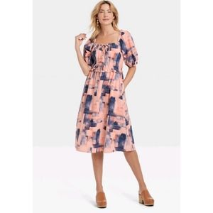 Universal thread pluff sleeve dress size XXL